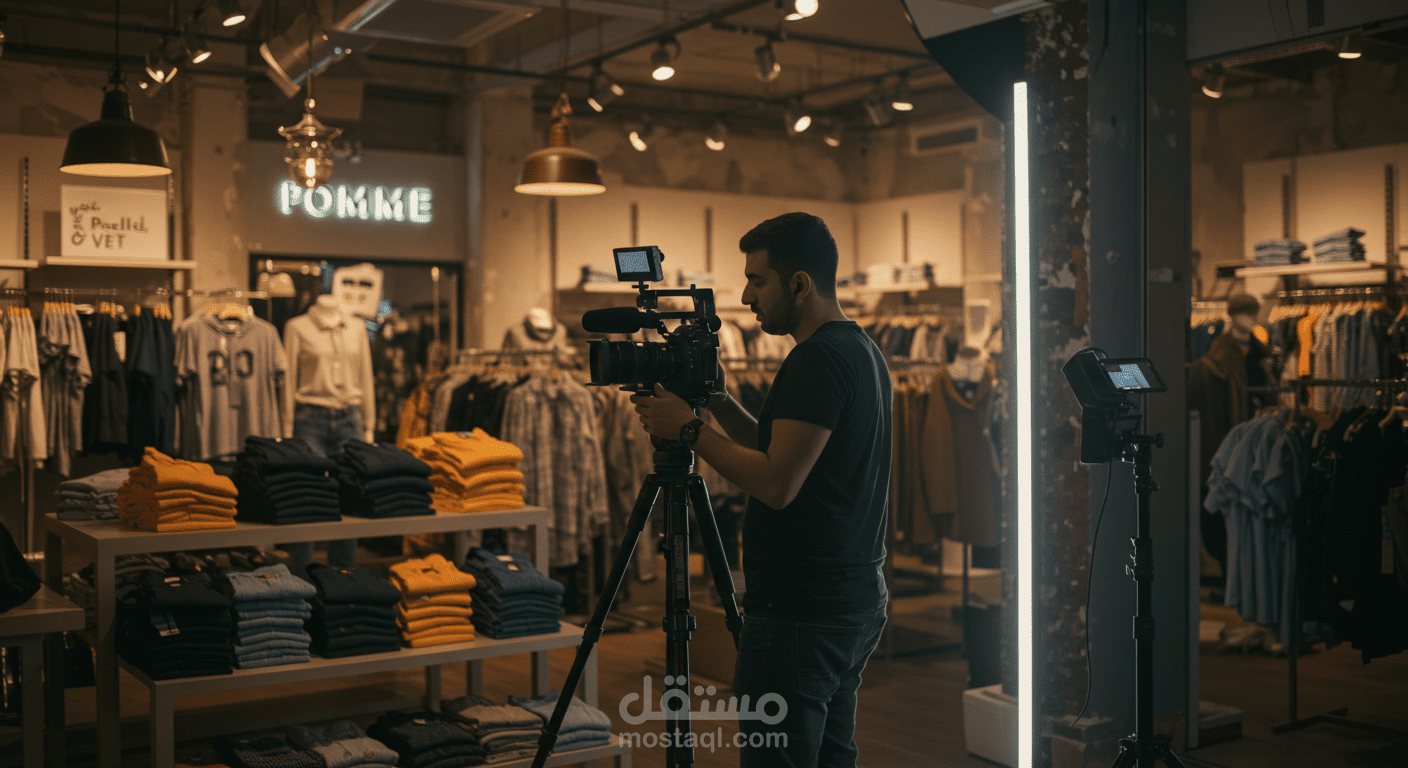 برومو دعائي لمحل Pomme