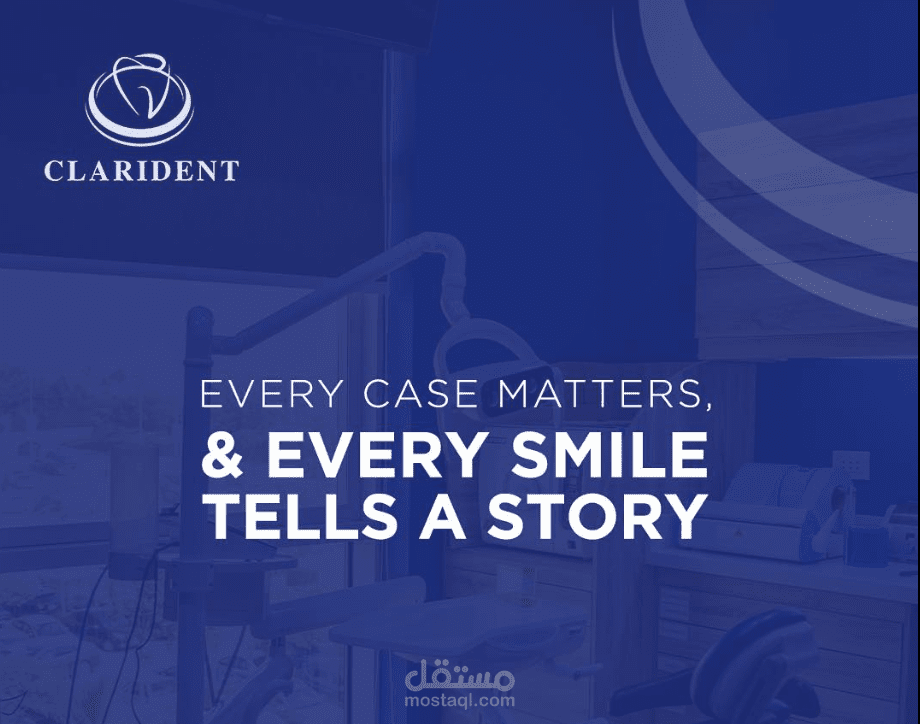 موقع إلكتروني لافتتاح عيادة أسنان – Clarident Clinics