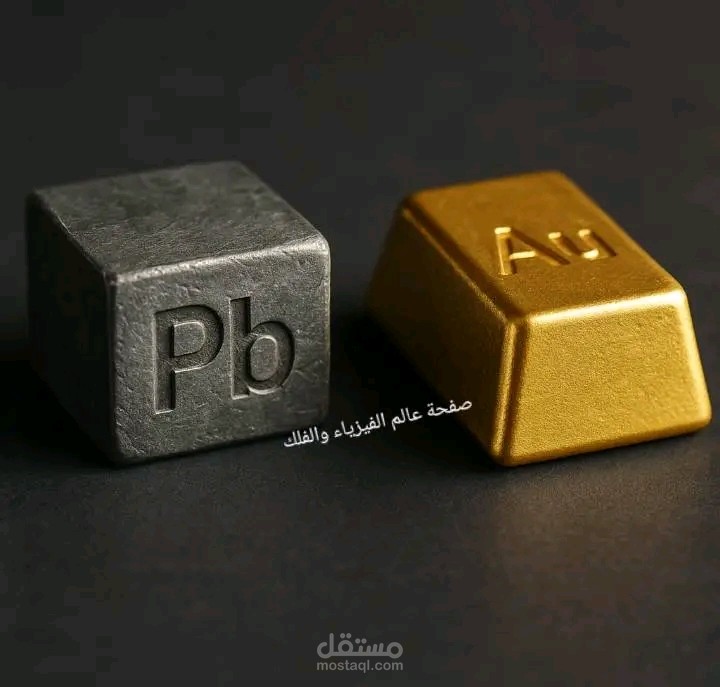 تحويل الرصاص الي ذهب