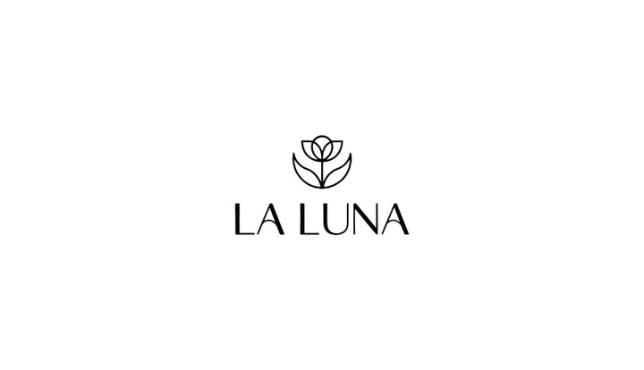 شعار LA LUNA – أناقة بسيطة وهوية راقية