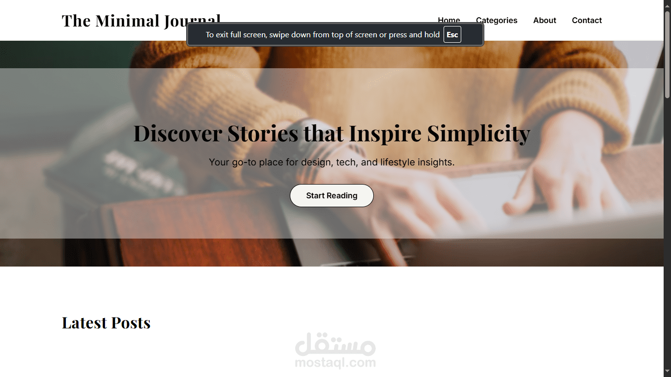 mini blog