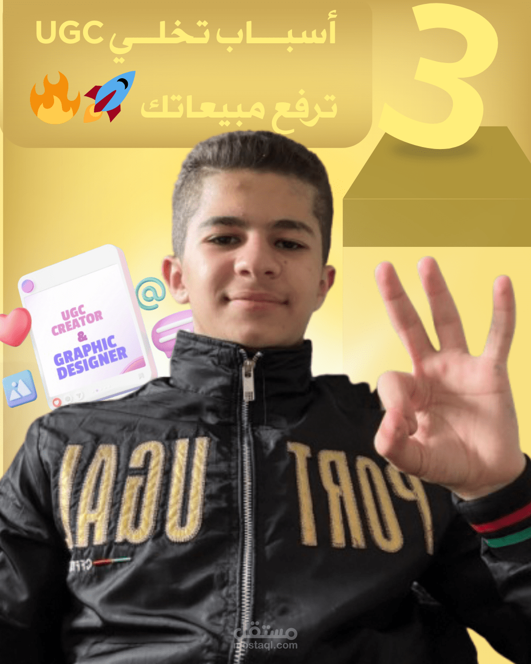 ٣ أسباب تخلي UGC  ترفع مبيعاتك