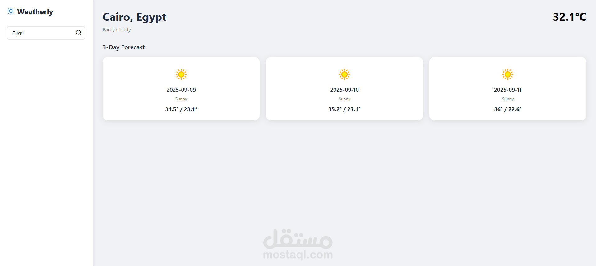 Weather Website