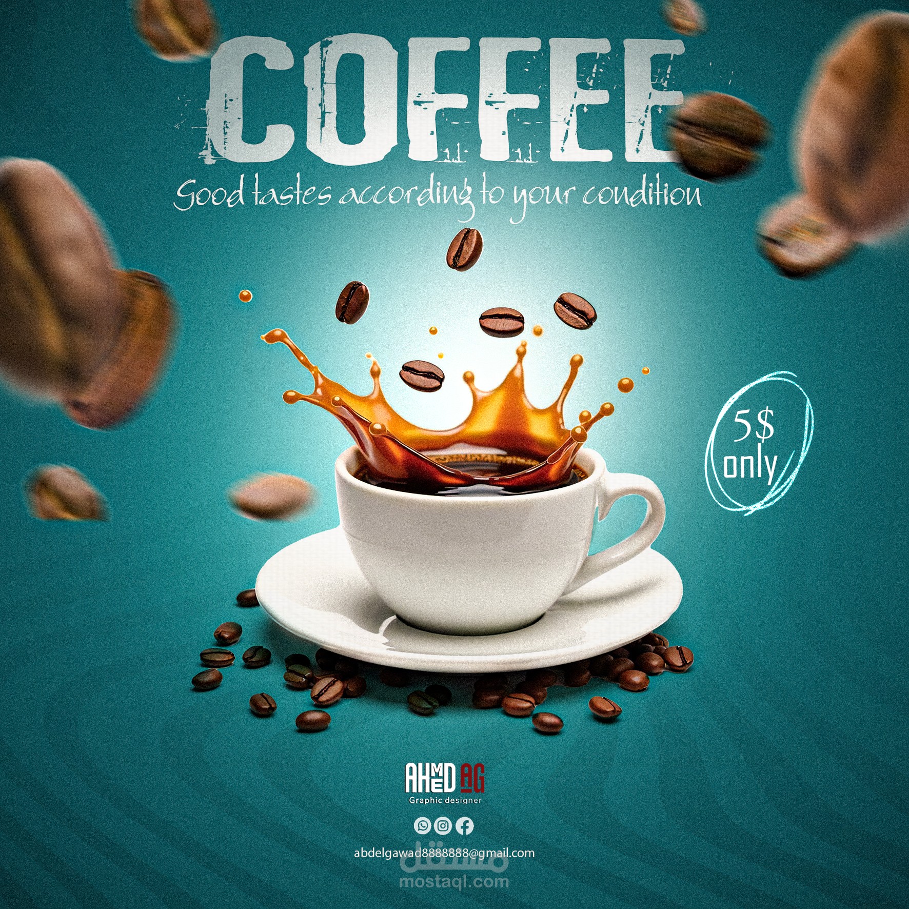 Coffee Vibes - Social Media Design Project