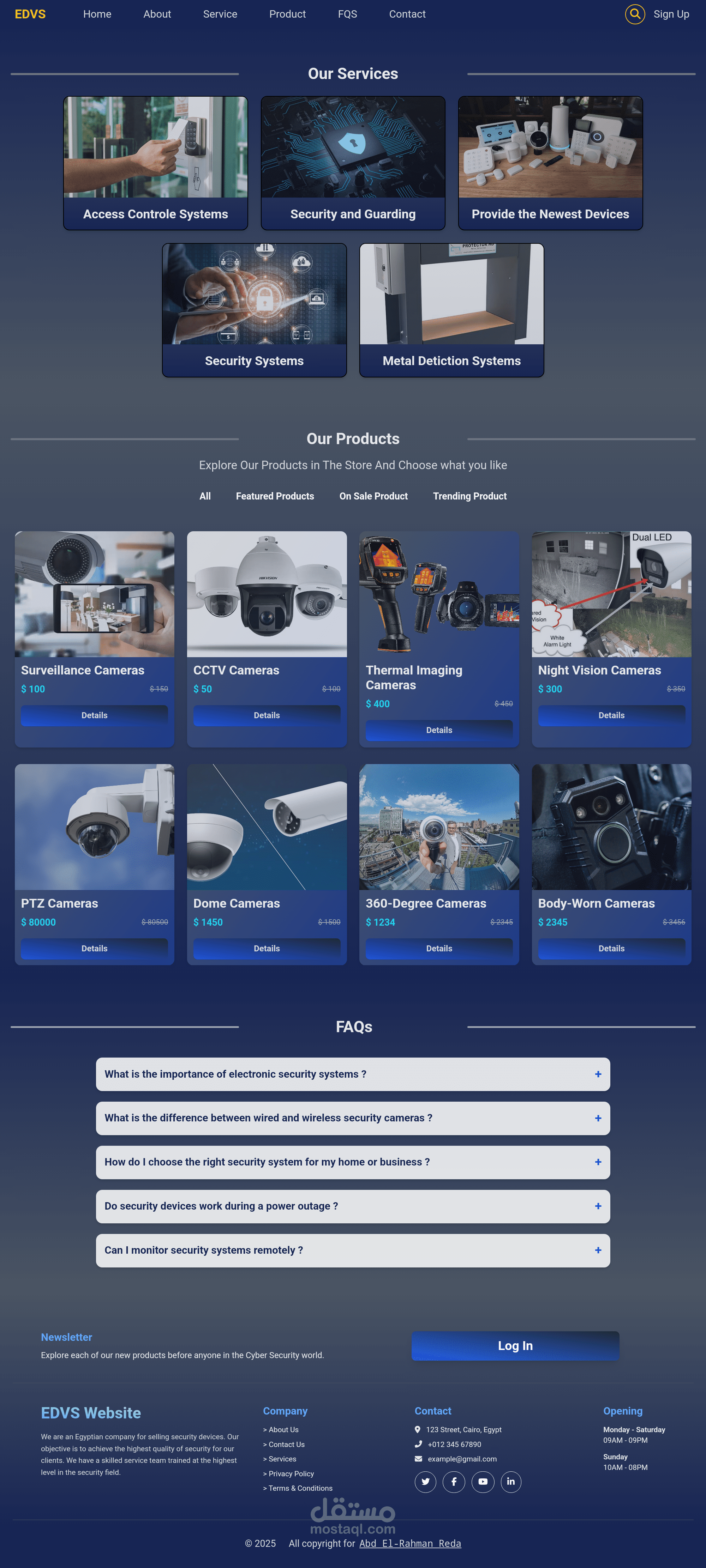 Electrical Devices Security (EDVS)
