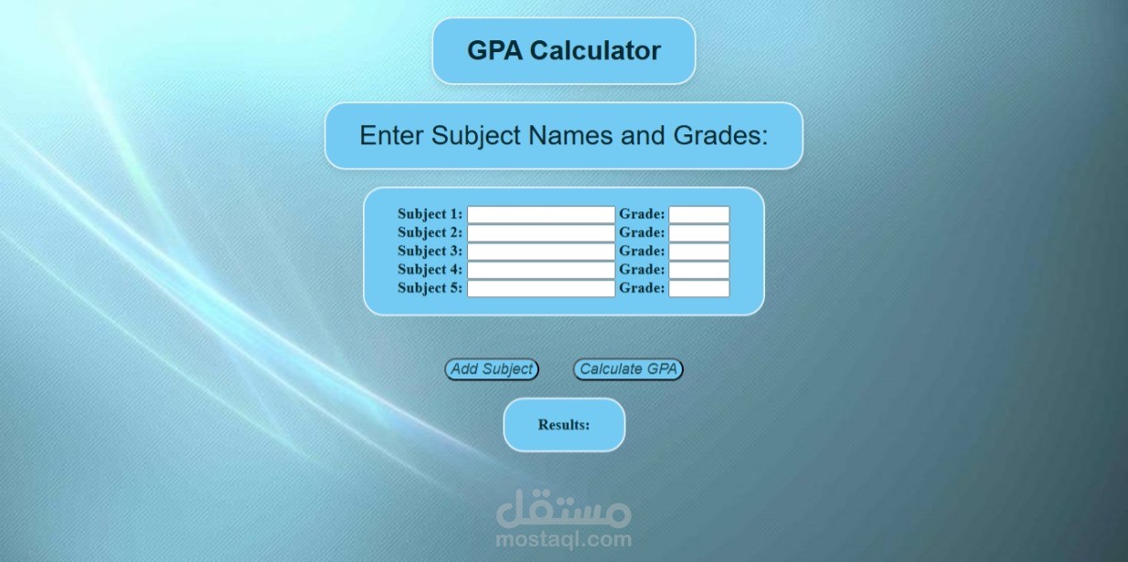 GPA Calculator
