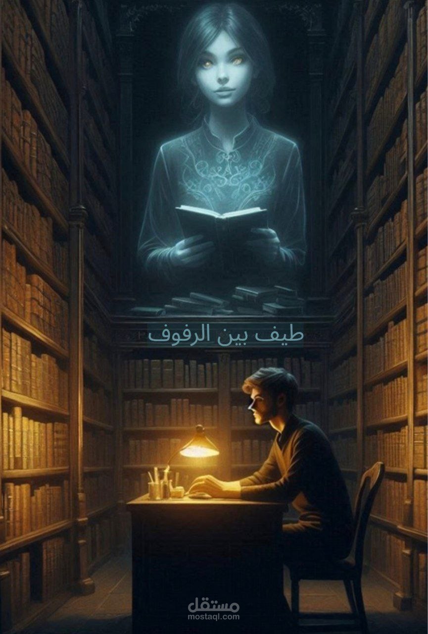 طيف بين الرفوف