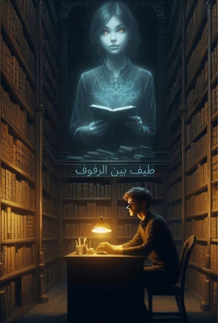 طيف بين الرفوف