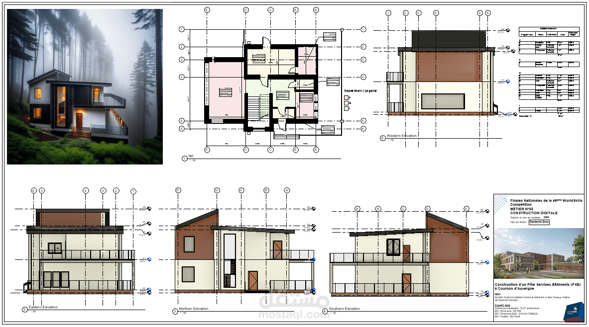 Modern house project