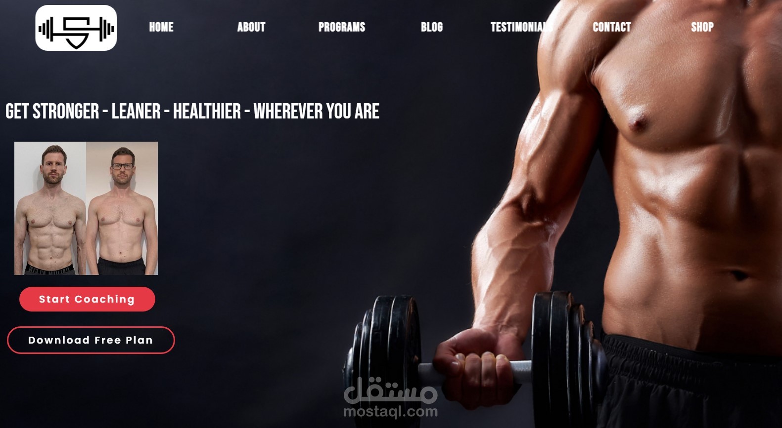 Personal Trainer Website