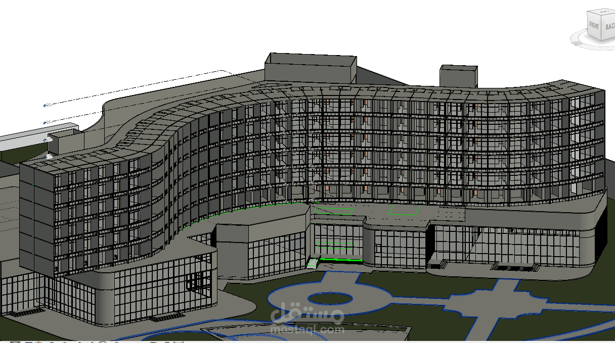 3D Modeling معماري (باستخدام Revit أو SketchUp أو 3ds Max)،