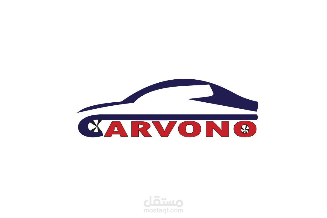 تصميم لوجو لشركة carvono للسيارات