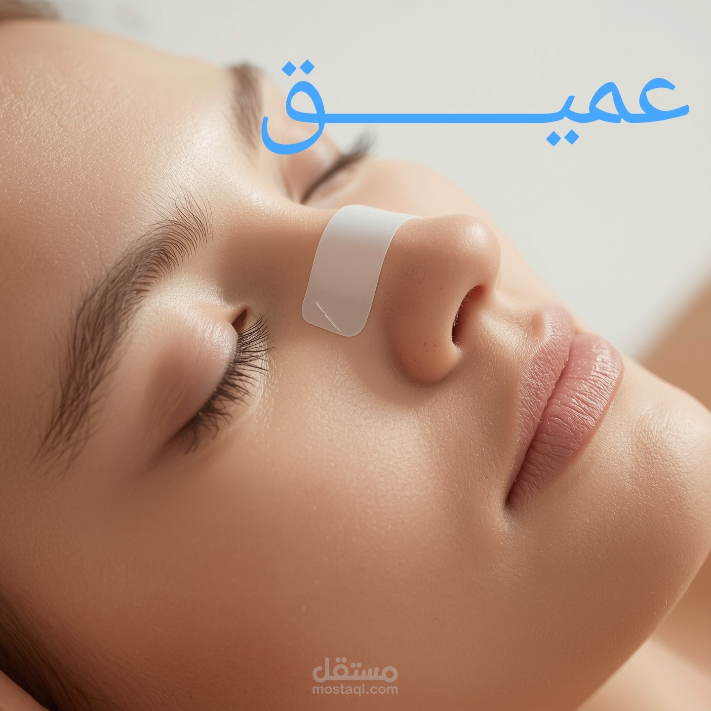 لاصقه انف  مانعه لصوت الشخير