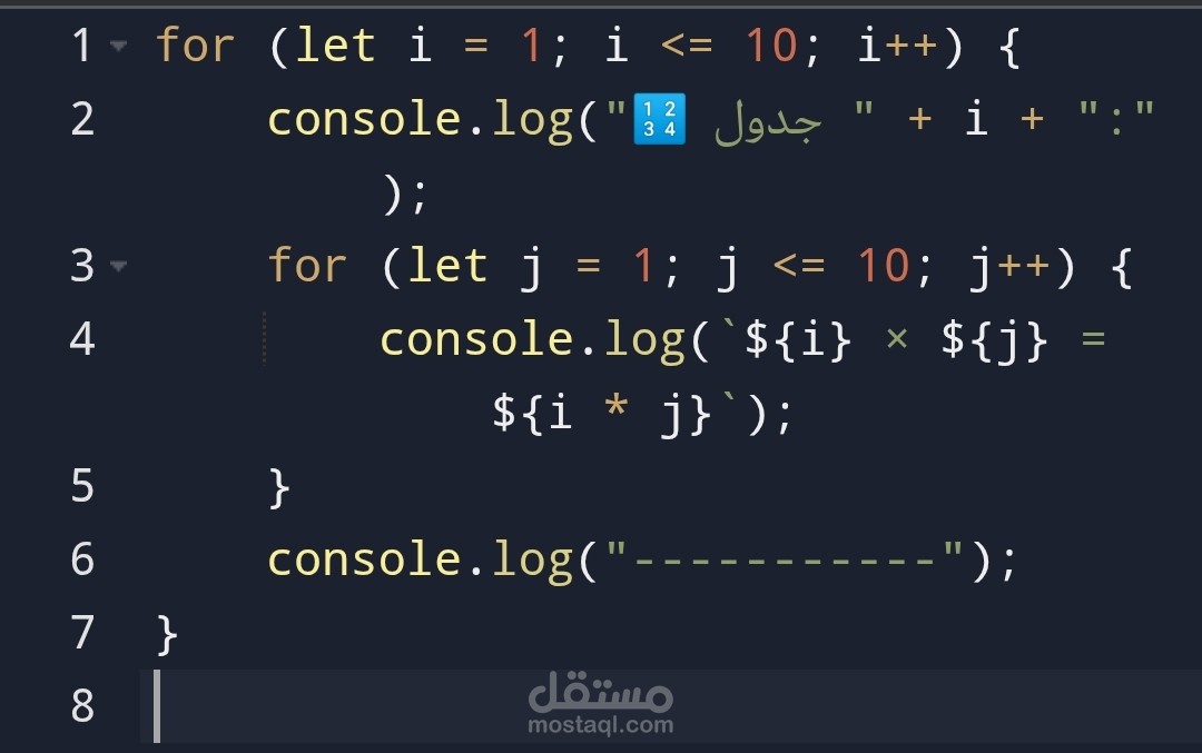 Multiplication Table Generator (Java)