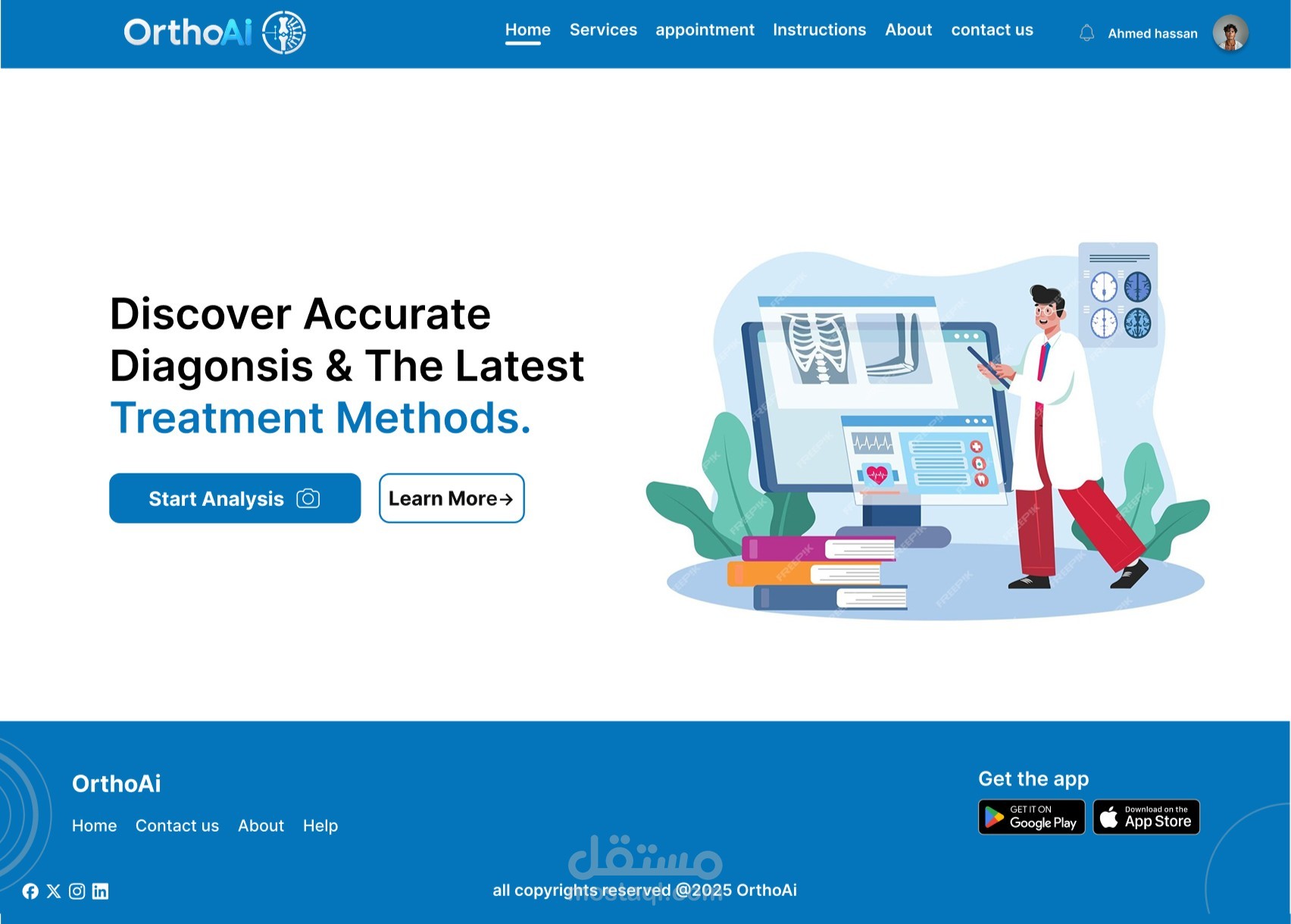 Orthoai Website