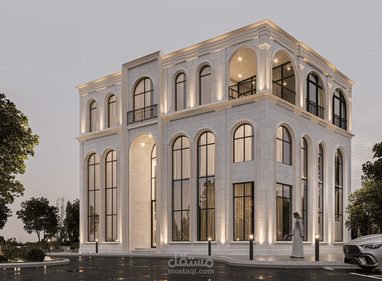 تصميم استراحة فخمة بالرياض بالمملكة العربية السعودية