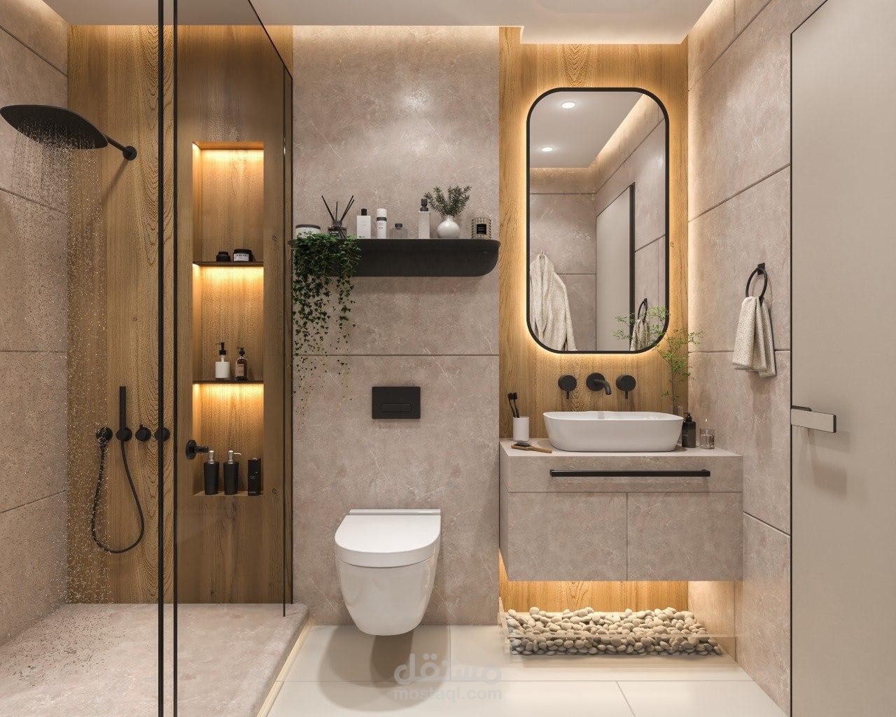 تصميم حمام