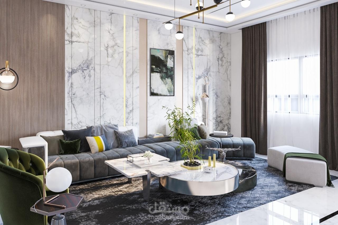 تصميم داخلي لريسيبشن