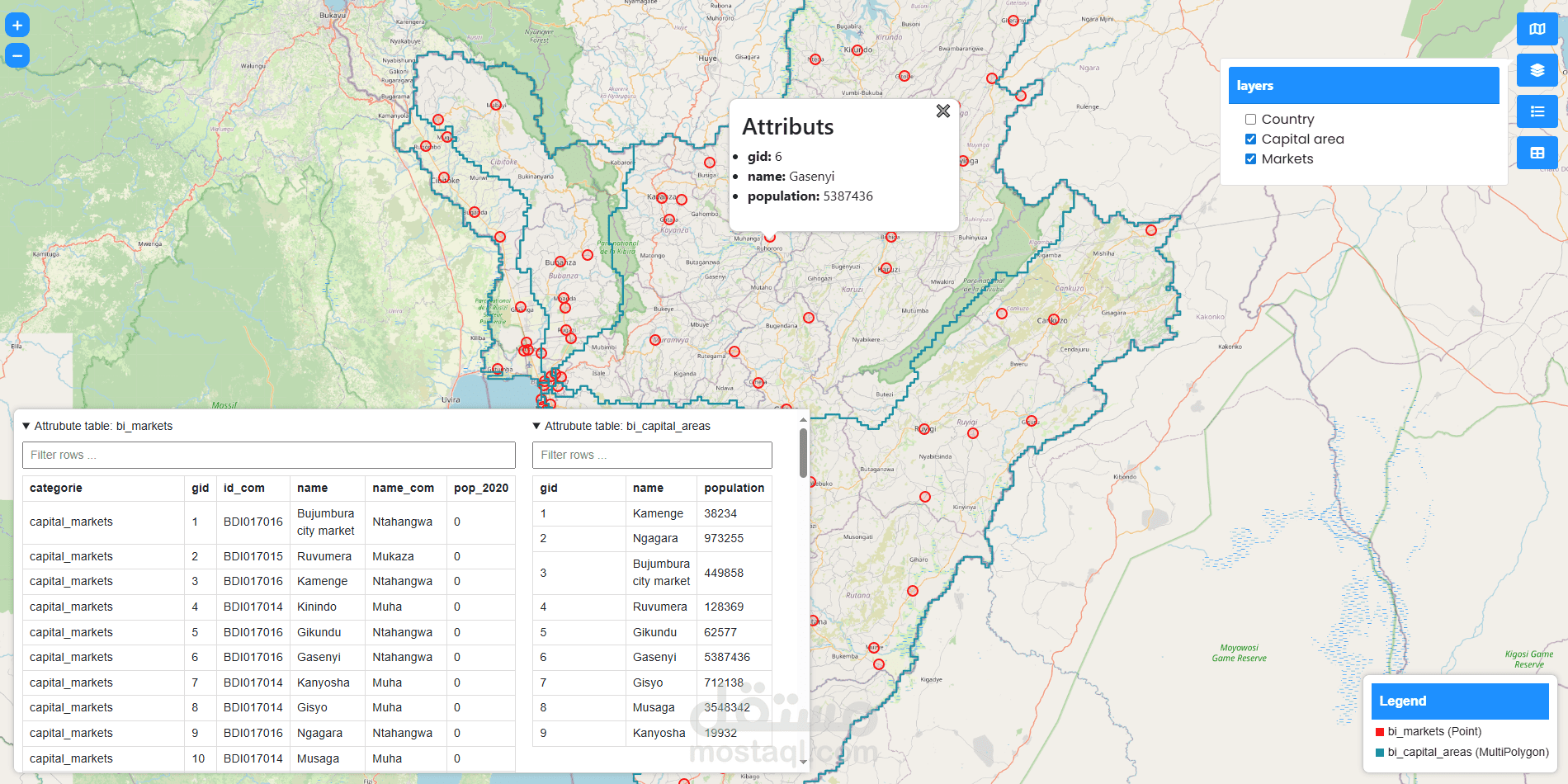 Full-Stack Web Mapping Application