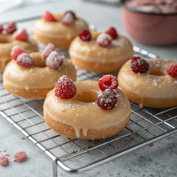 "Mochi donut recipe featured donuts" Mochi Donut Recipe: Crispy & Chewy Pon de Ring Delight