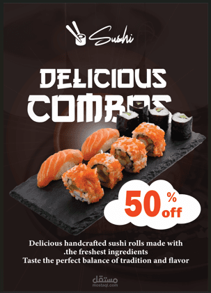 sushi flyer