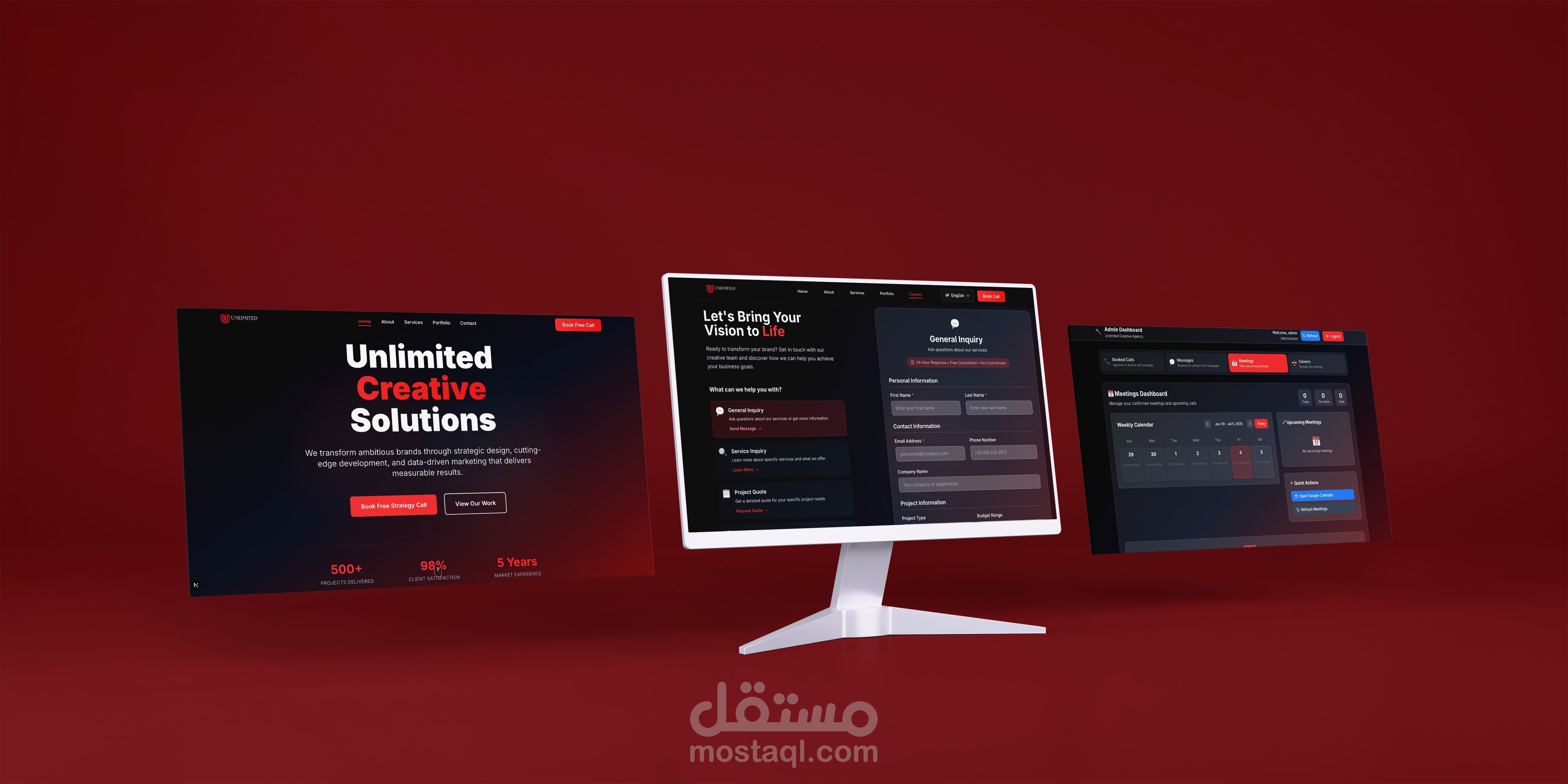 Unlimited Creative Solutions Website