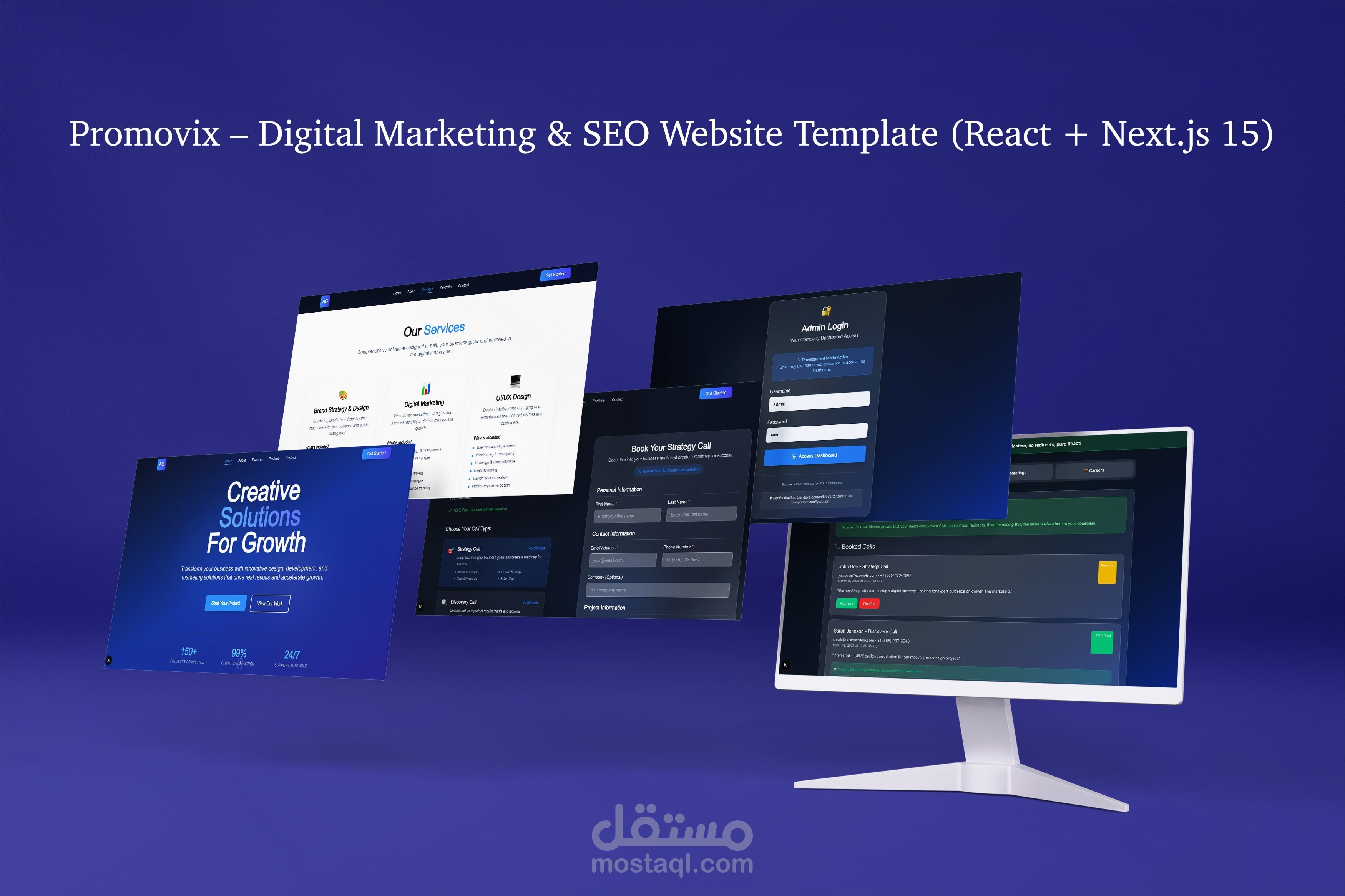 Promovix Website Template
