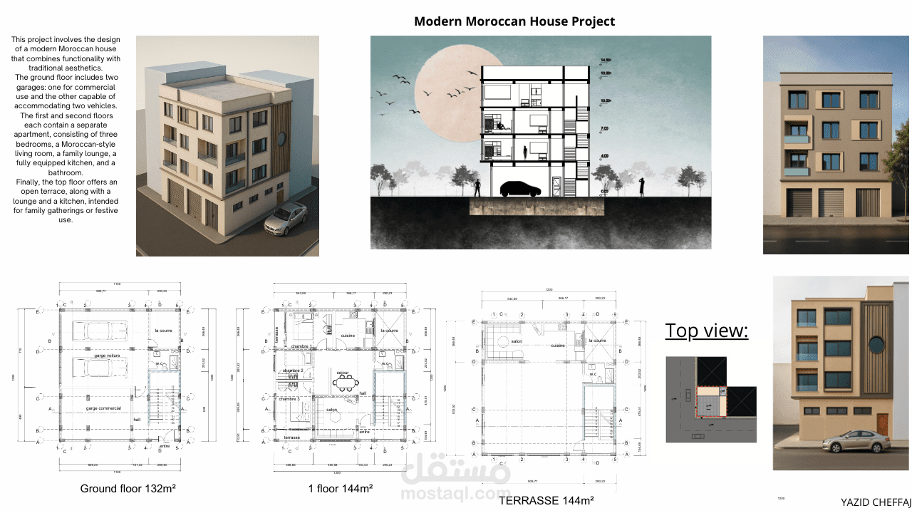 Modern Moroccan House Project