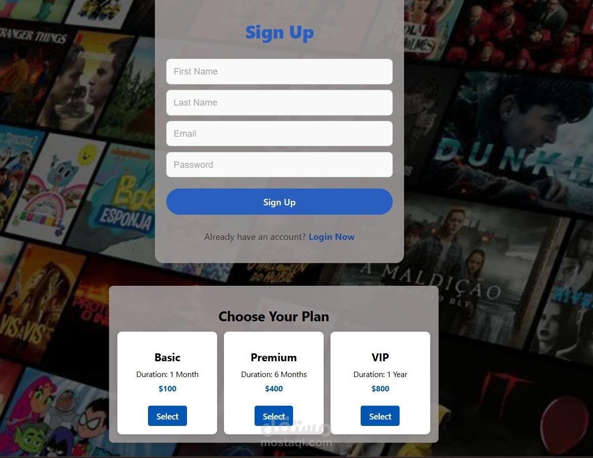movie website