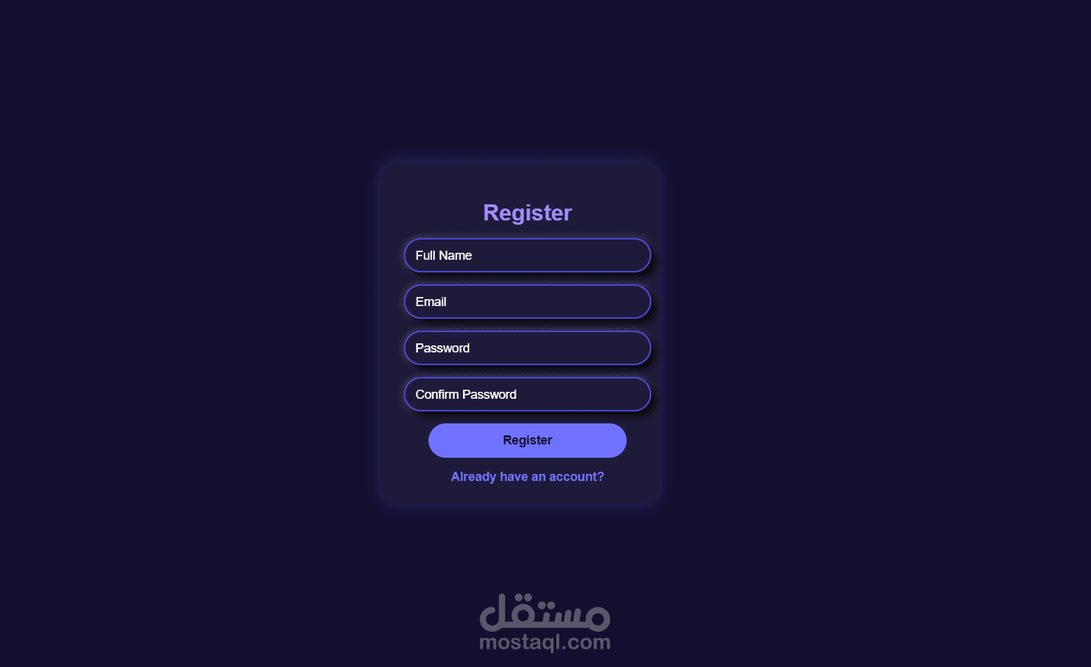 register page