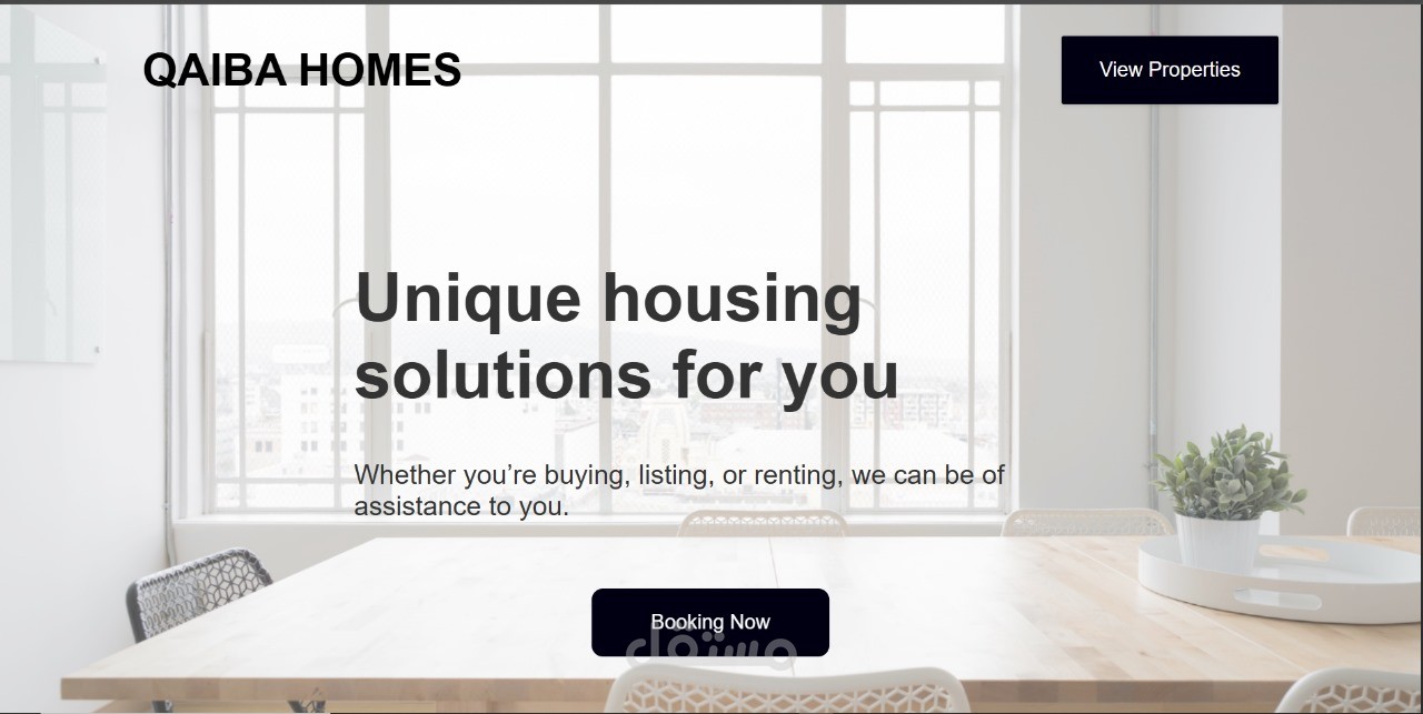 landing page