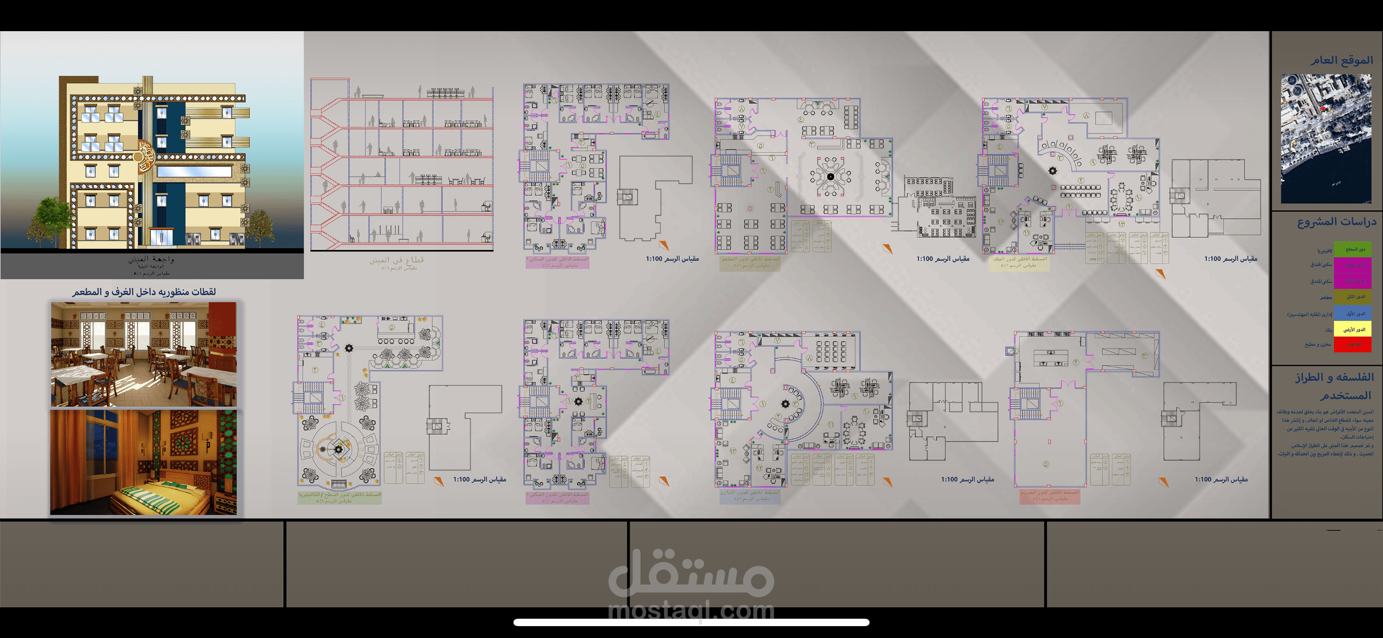 مشروع مبنى متعدد الاغراض