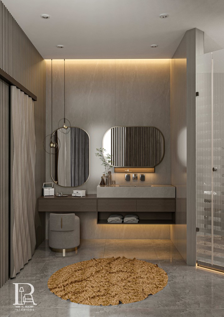 Dressing Area & Bathroom Design