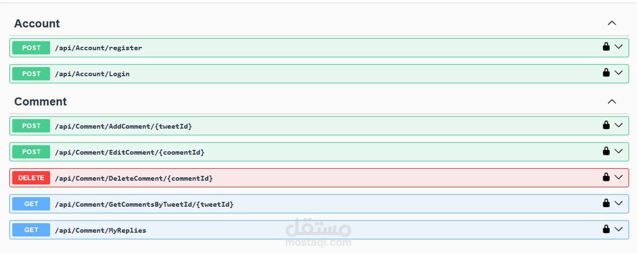 Twitter Clone – RESTful API