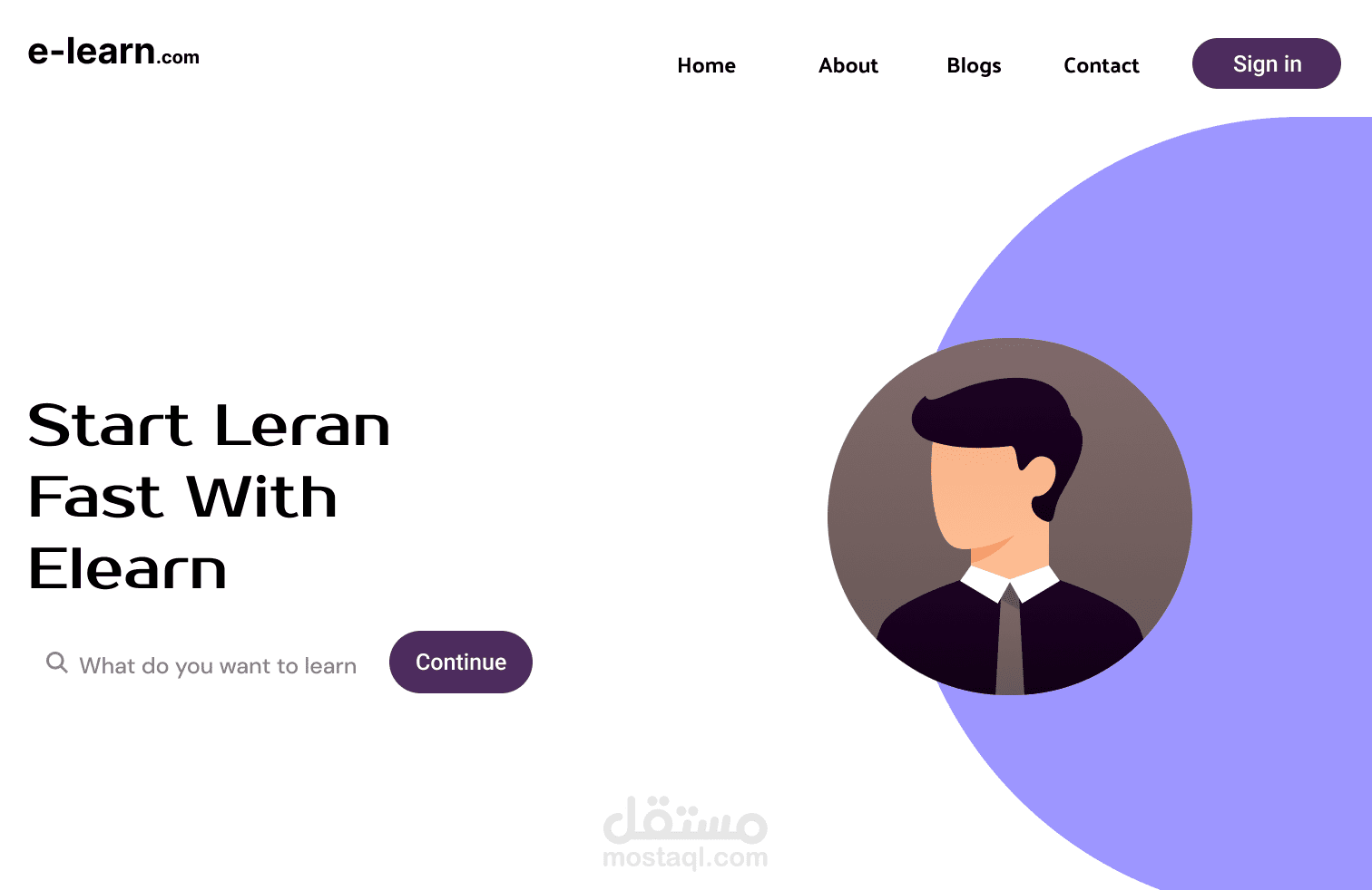 eduction website (ui ux)