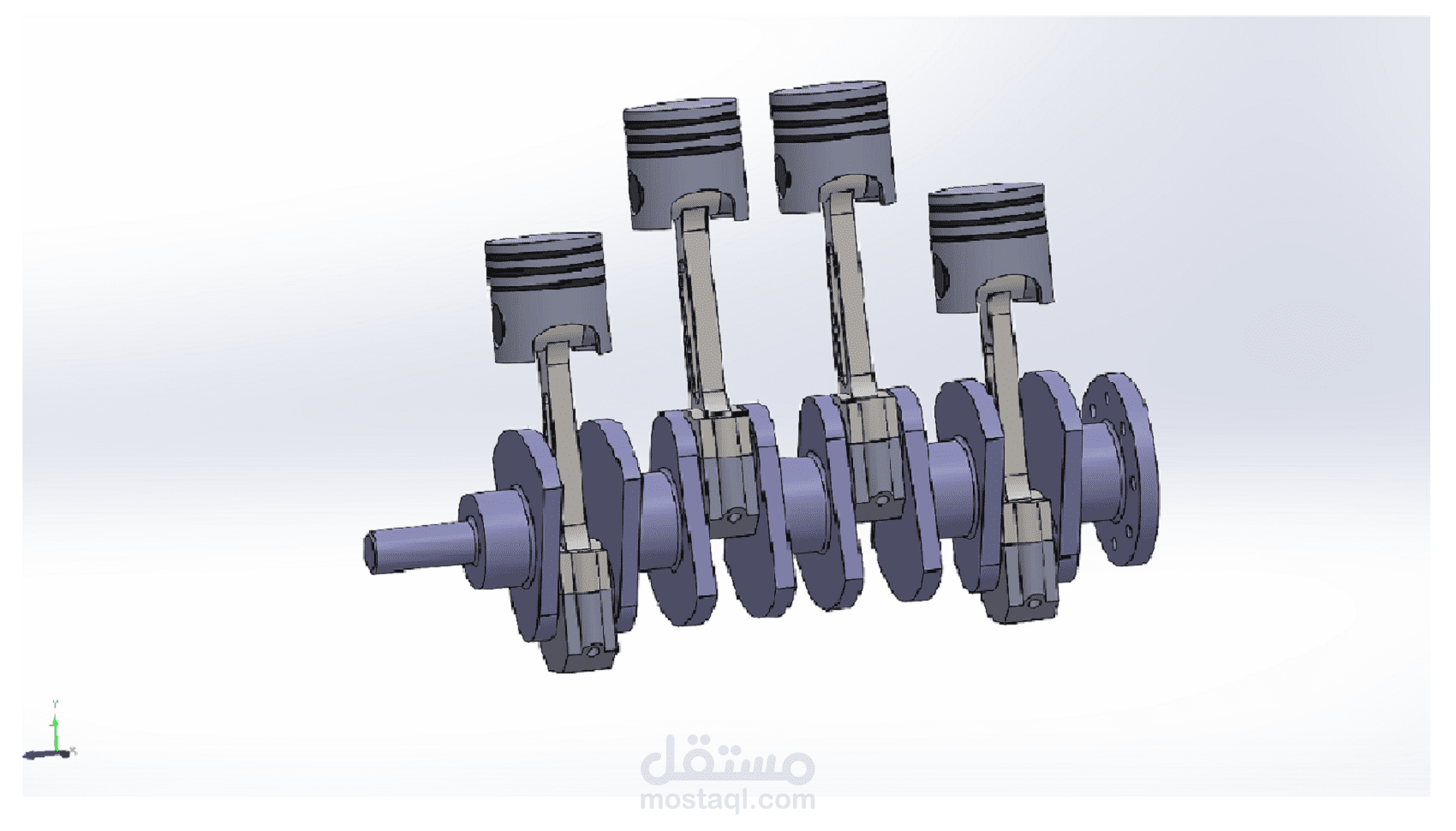 تصميم اجزاء ميكانيكية 3D