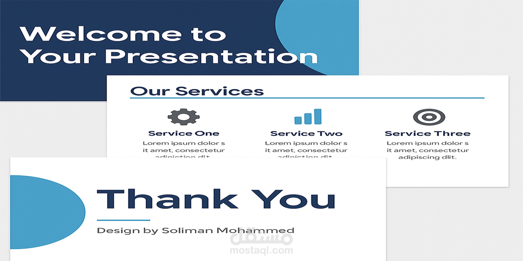 تصميم عروض تقديمية PowerPoint احترافية ومنسقة