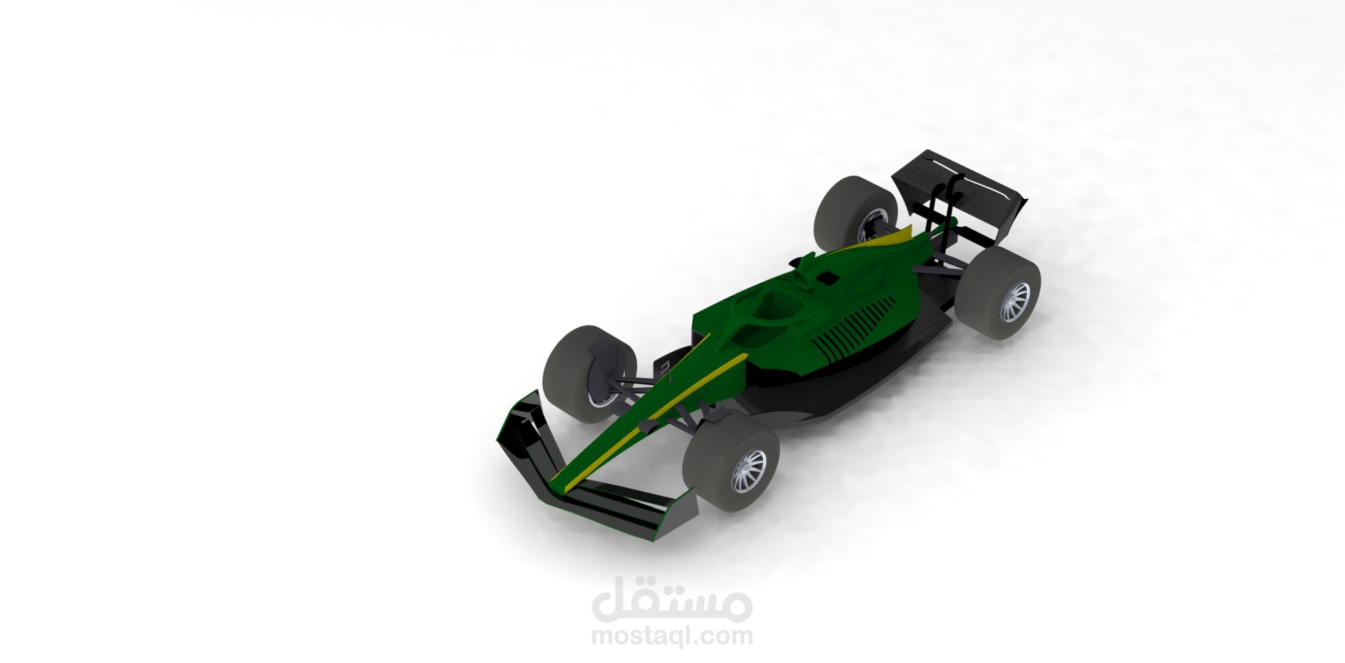 تصميم سيارة Formula 1 كاملة ببرنامج SolidWorks