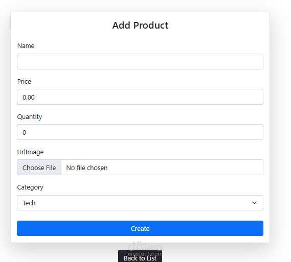 •E-Commerce Website