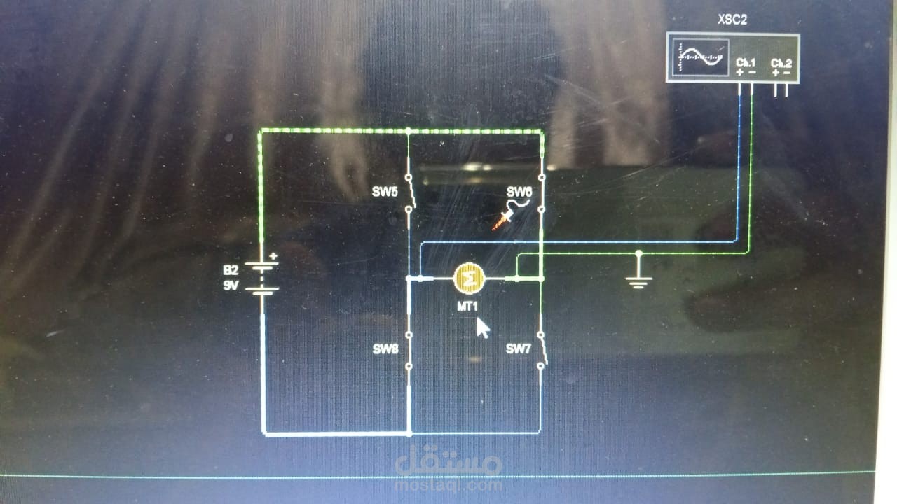 موتور تيار مستمر