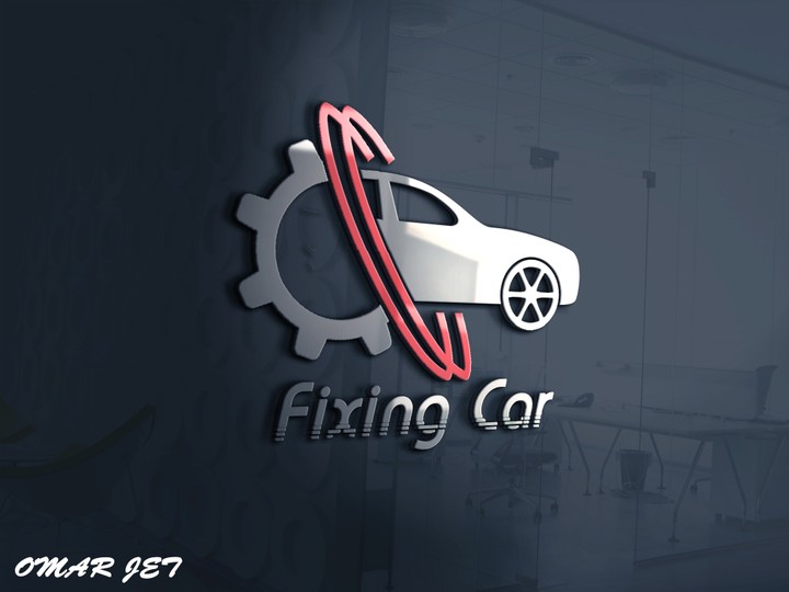 fixing car logo