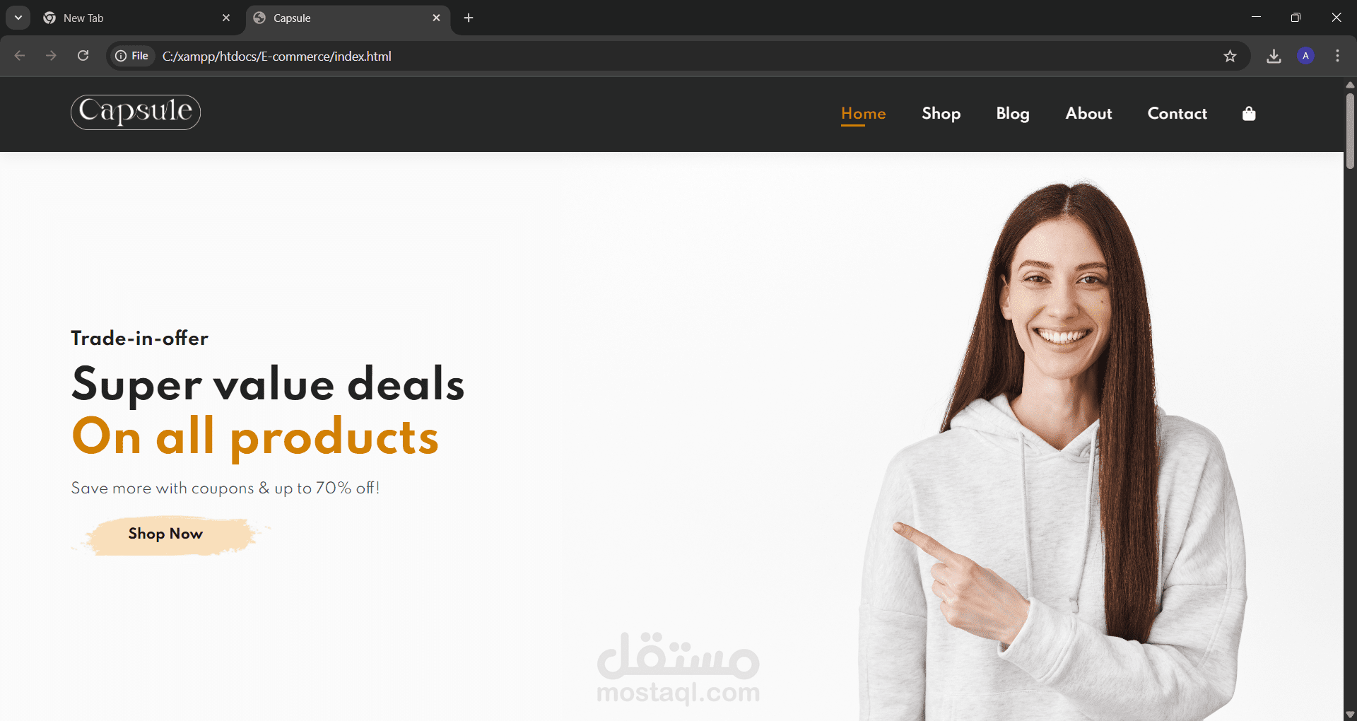 E-Commerce Website demo