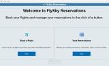 Simple Flight Reservation Desktop App