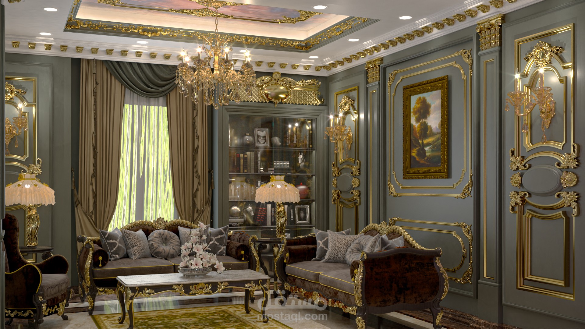 Workshop Project - Interior classic Reception Hall