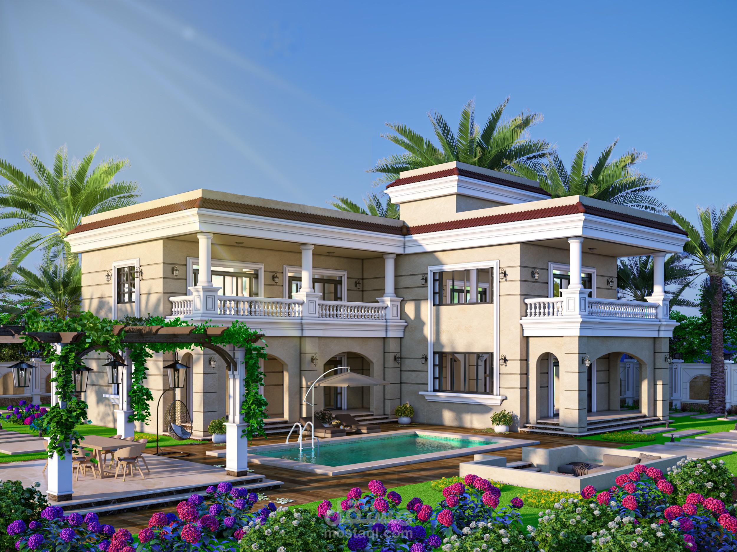 Workshop Training Project-Neo-Classical Villa