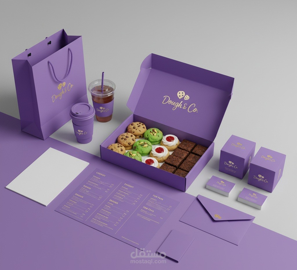Dough & Co. هوية بصرية