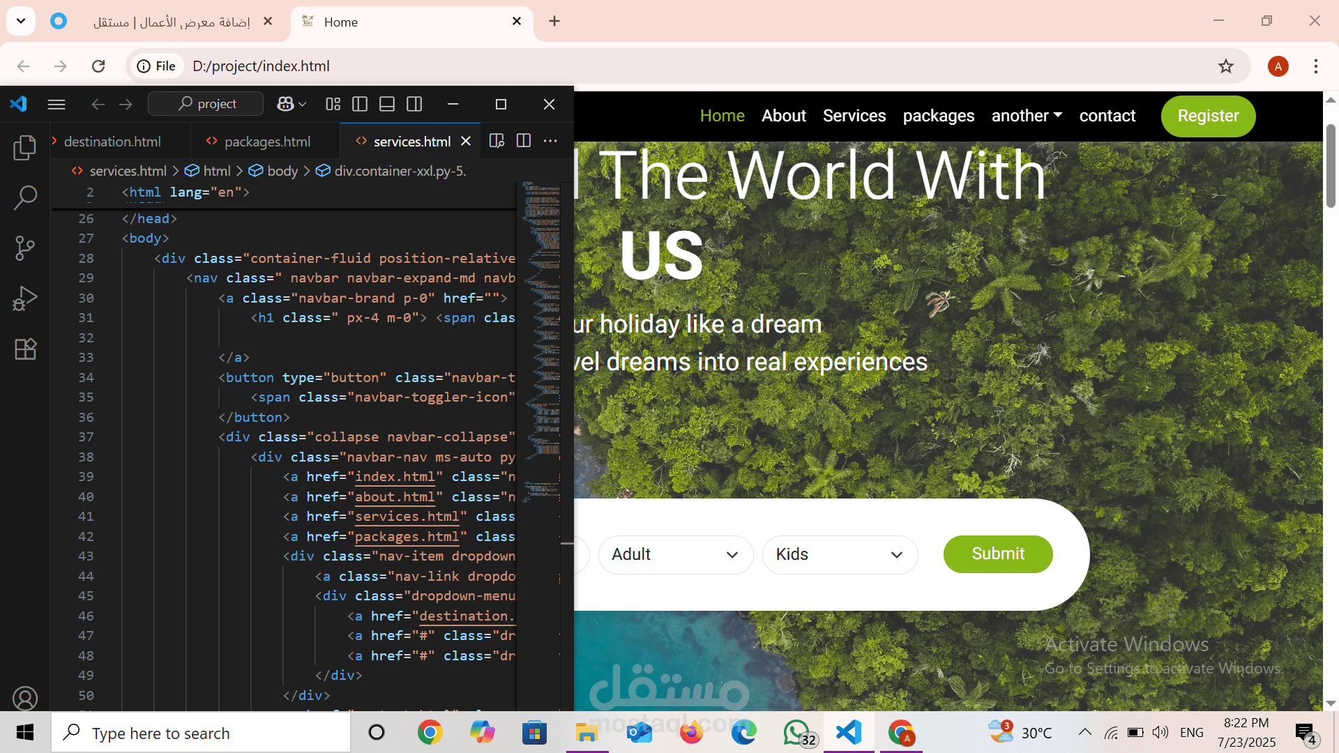traveling website