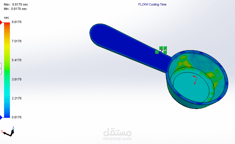 spatula injection mold