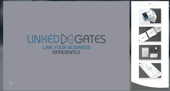 Corporate identity for Linked Gates