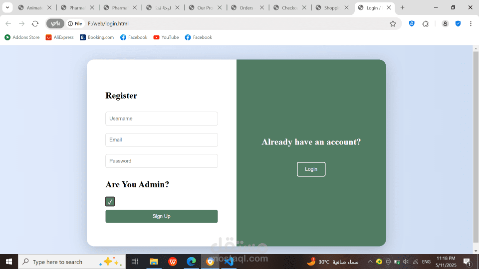 website